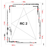 Beschlag Romb</br>8-Pilzzapfen</br>Widerstandklasse RC2